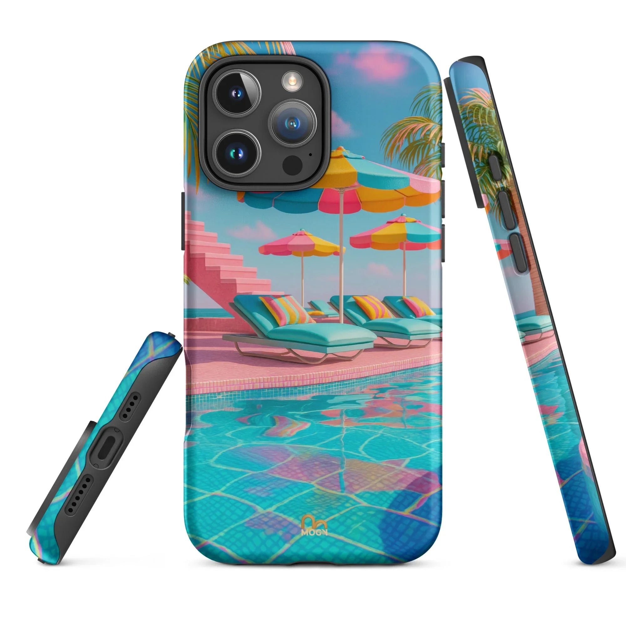 Coques iPhone 11 à 17 – Miami Vibes Premium | Collection Mogy