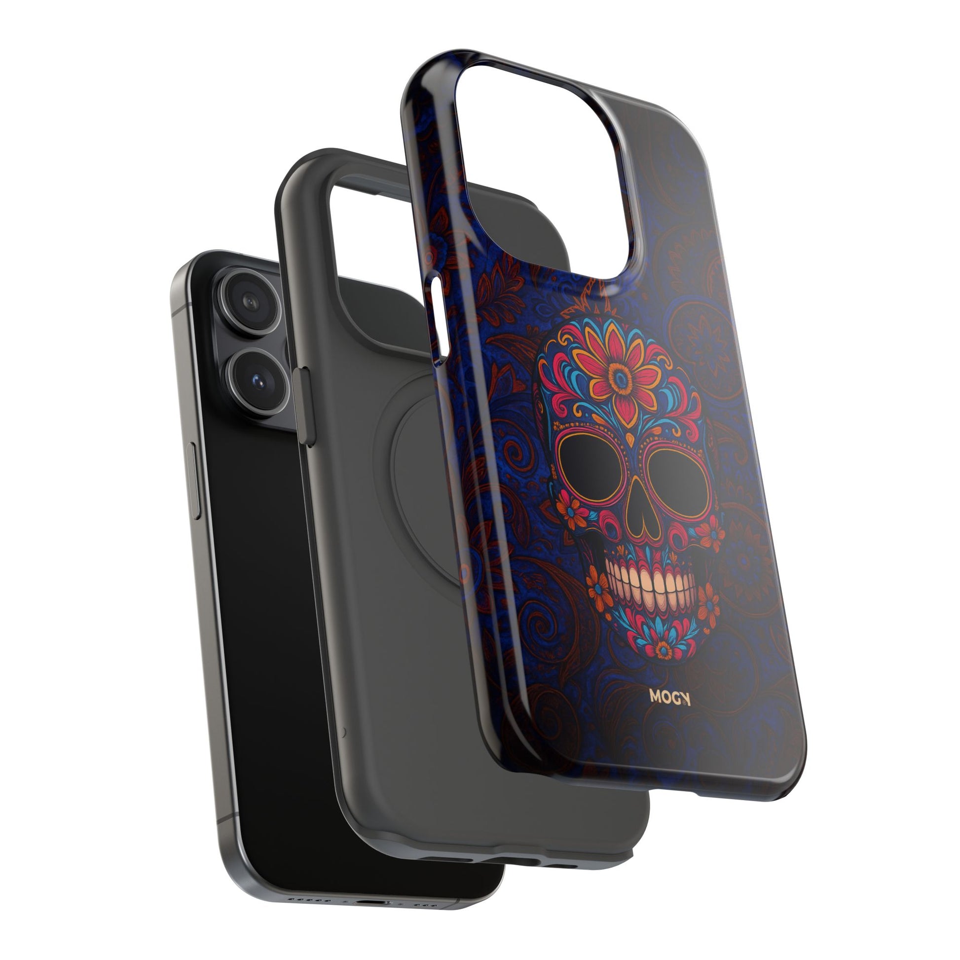 Coque iPhone 11 à 17 Premium – Skull Obscura | Mogy