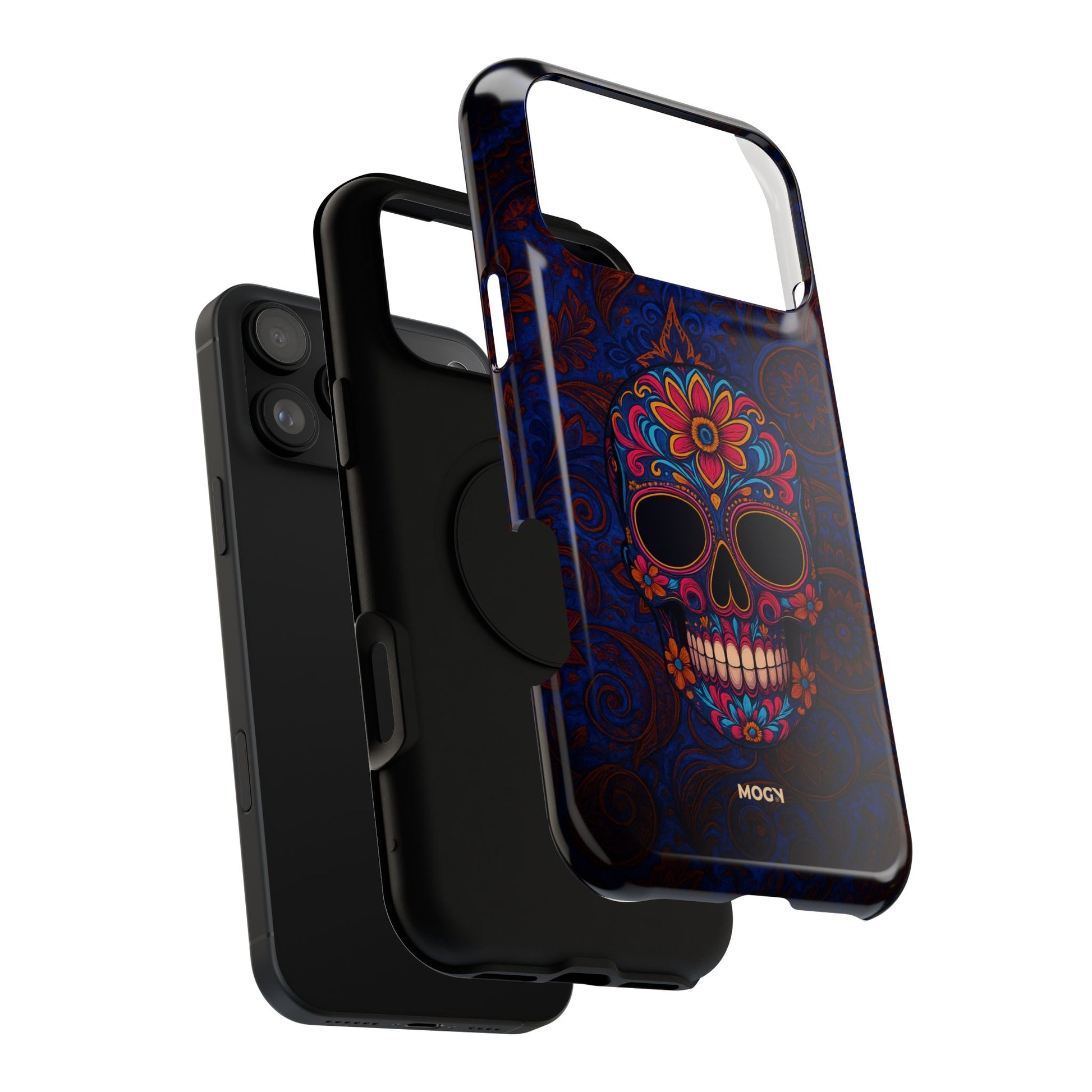 Coque iPhone 11 à 17 Premium – Skull Obscura | Mogy