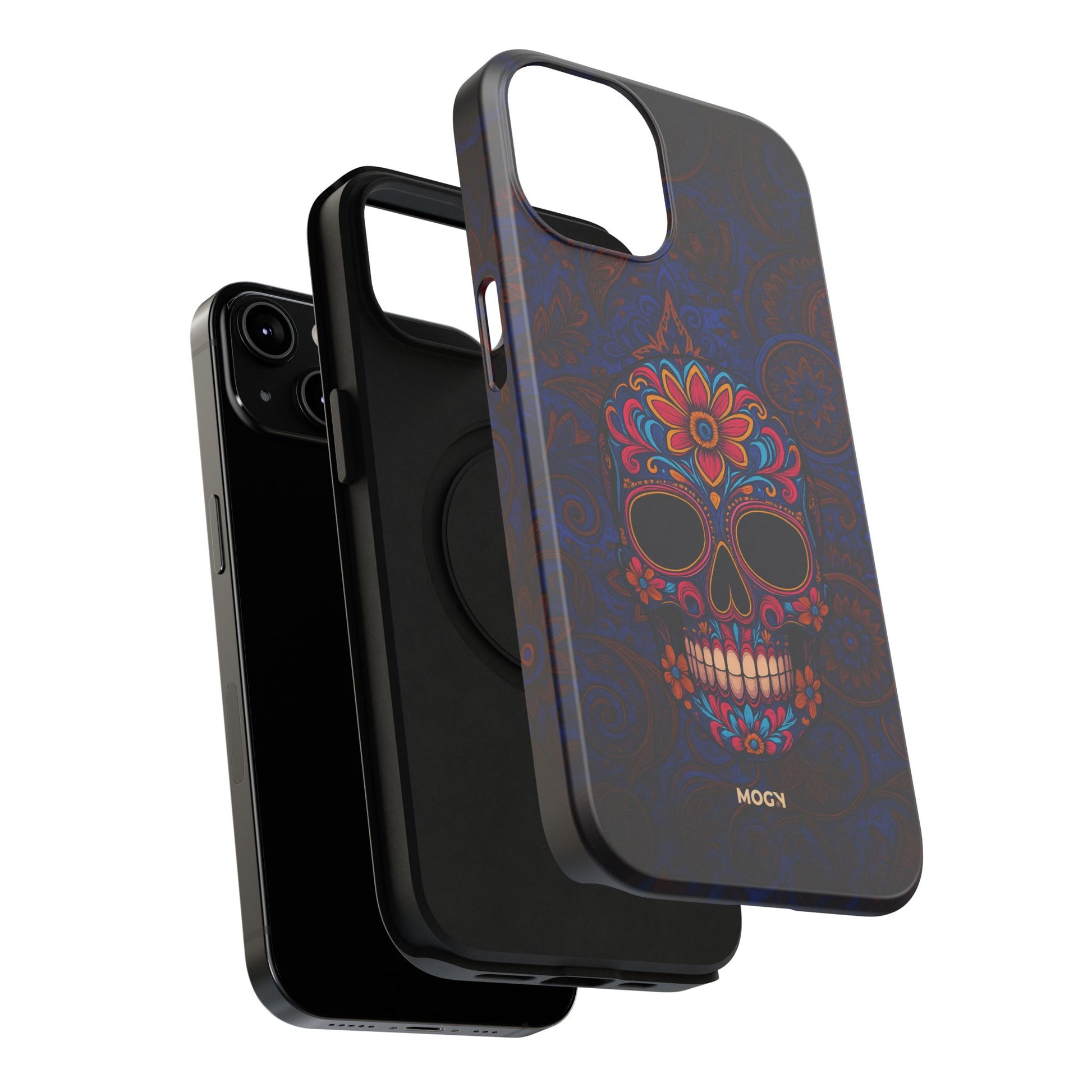 Coque iPhone 11 à 17 Premium – Skull Obscura | Mogy