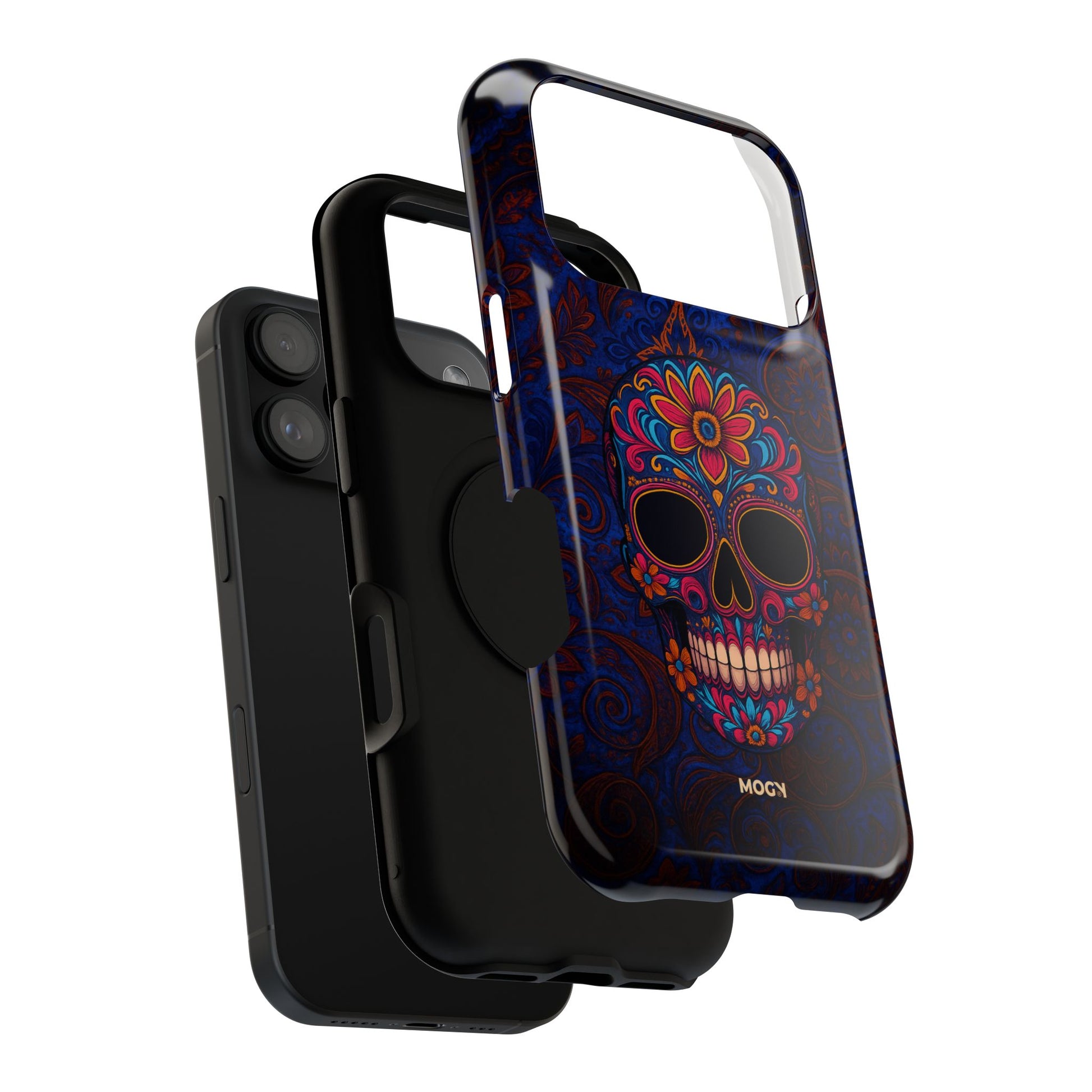 Coque iPhone 11 à 17 Premium – Skull Obscura | Mogy